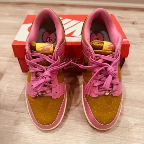 NIB Nike Parris Goebel x Dunk Low Playful Pink W 9 - Picture 1 of 8